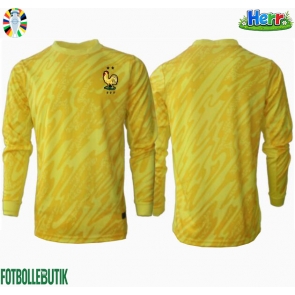 Frankrike Målvakt Hemmatröja EM 2024 Långärmad